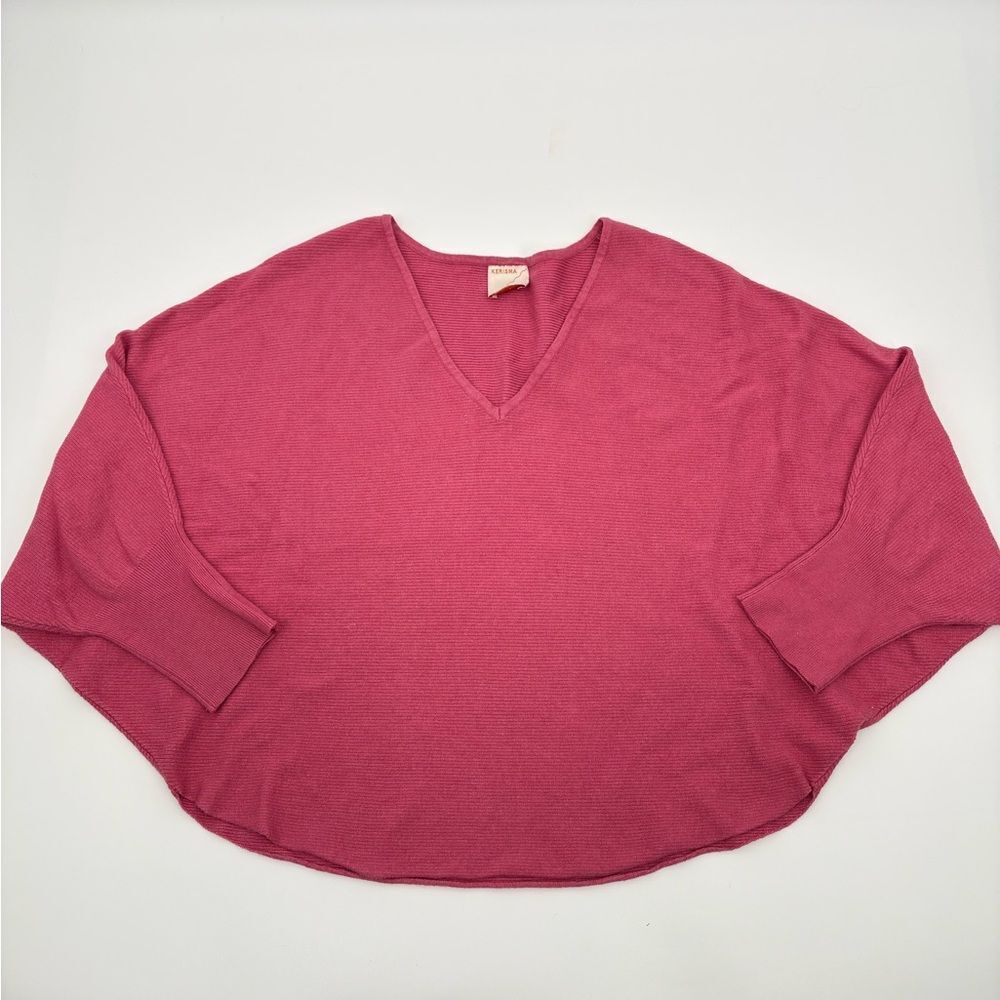 Kerisma | Women's V-Neck Pink Sweater